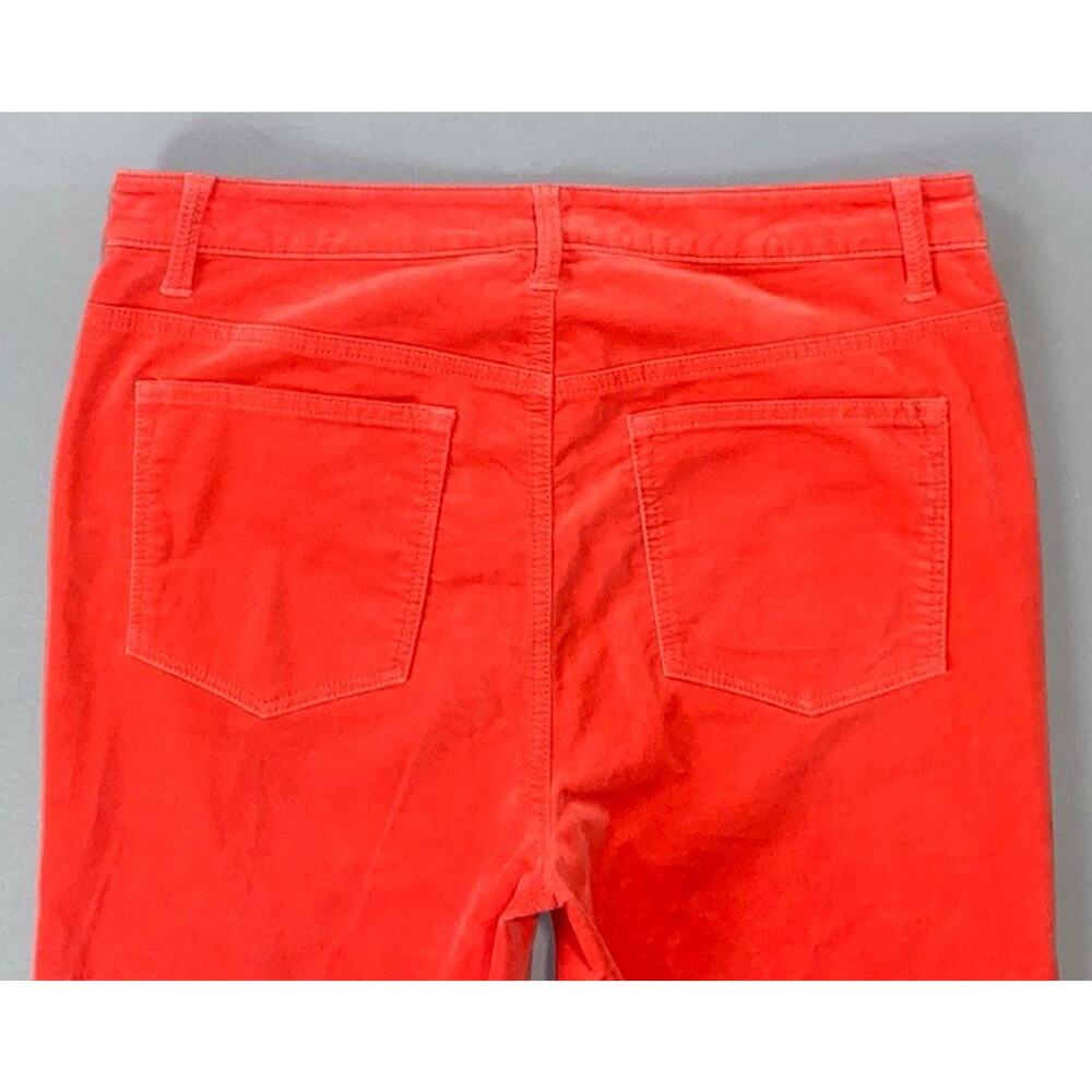 Talbots Women's Velveteen Straight Leg 5-Pocket Pants, Jeans. Red, Size 10. EUC! - Picture 9 of 9